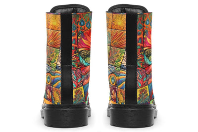 Sunny Blotter Combat Boots Boots Electro Threads