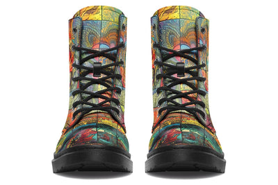 Sunny Blotter Combat Boots Boots Electro Threads