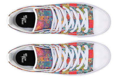 Sunny Blotter High Top Shoes Hightops Electro Threads