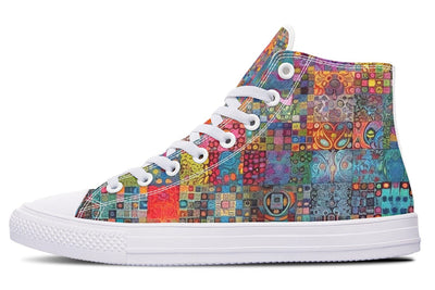 Sunny Blotter High Top Shoes Hightops Electro Threads Women's Hightops White Sole US 5 / EU35.5