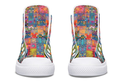 Sunny Blotter High Top Shoes Hightops Electro Threads