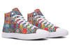 Sunny Blotter High Top Shoes Hightops Electro Threads