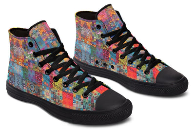 Sunny Blotter High Top Shoes Hightops Electro Threads