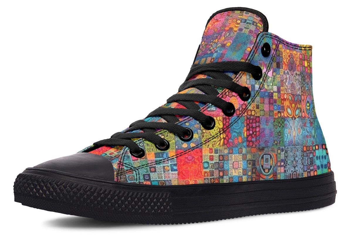 Sunny Blotter High Top Shoes Hightops Electro Threads 