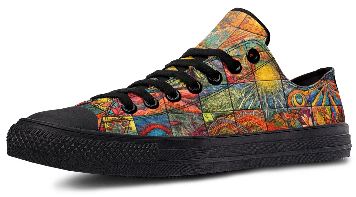 Sunny Blotter Low Top Shoes Lowtops Electro Threads 