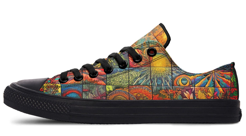 Sunny Blotter Low Top Shoes Lowtops Electro Threads 