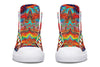 Swirling Vision High Top Shoes Hightops Electro Threads