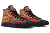 Swirling Vision High Top Shoes Hightops Electro Threads