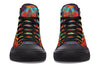 Swirling Vision High Top Shoes Hightops Electro Threads