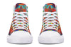 Swirling Vision High Top Shoes Hightops Electro Threads