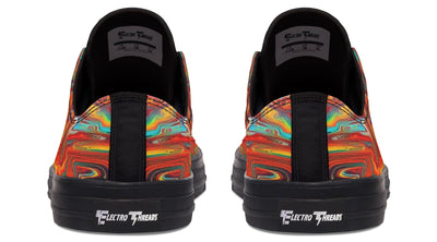 Swirling Vision Low Top Shoes Lowtops Electro Threads