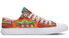 Swirling Vision Low Top Shoes Lowtops Electro Threads