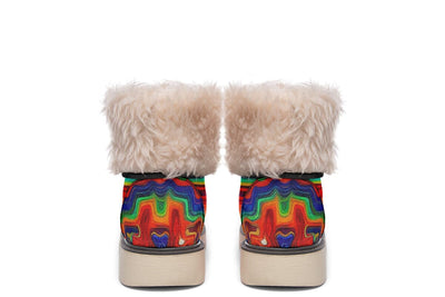 Swirling Vision Moon Boots Polarboots Electro Threads