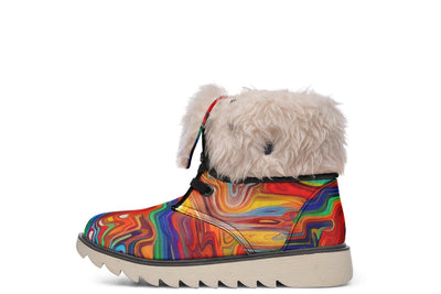 Swirling Vision Moon Boots Polarboots Electro Threads