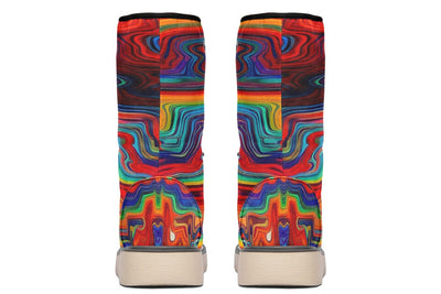 Swirling Vision Moon Boots Polarboots Electro Threads