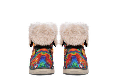 Swirling Vision Moon Boots Polarboots Electro Threads