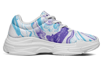 Swirls Chunky Shoes Chunkysneakers Electro Threads