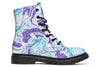 Swirls Combat Boots Boots YWF