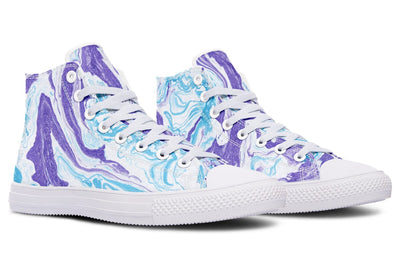 Swirls High Top Shoes Hightops YWF