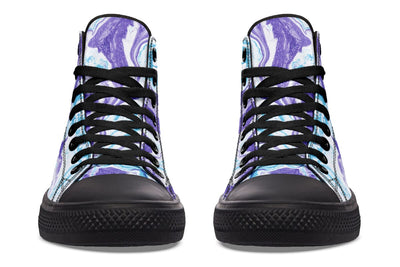 Swirls High Top Shoes Hightops YWF