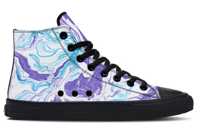 Swirls High Top Shoes Hightops YWF