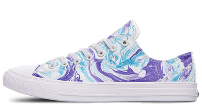 Swirls Low Top Shoes Lowtops Electro Threads Women's Lowtops White Sole US 5 / EU35.5