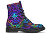 Symmetry Patches Combat Boots Boots Electro Threads