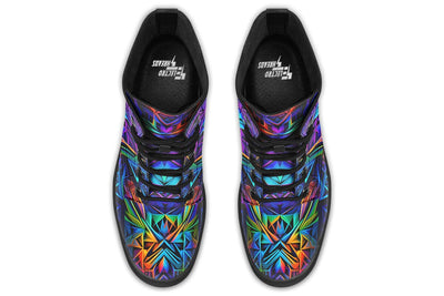 Symmetry Patches Combat Boots Boots Electro Threads