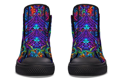 Symmetry Patches High Top Shoes Hightops YWF