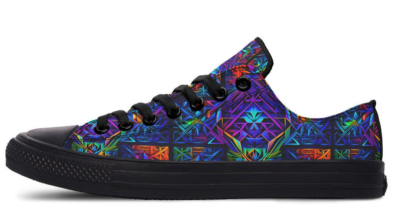 Symmetry Patches Low Top Shoes Lowtops Electro Threads 