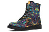 Third Eye Combat Boots Boots Electro Threads