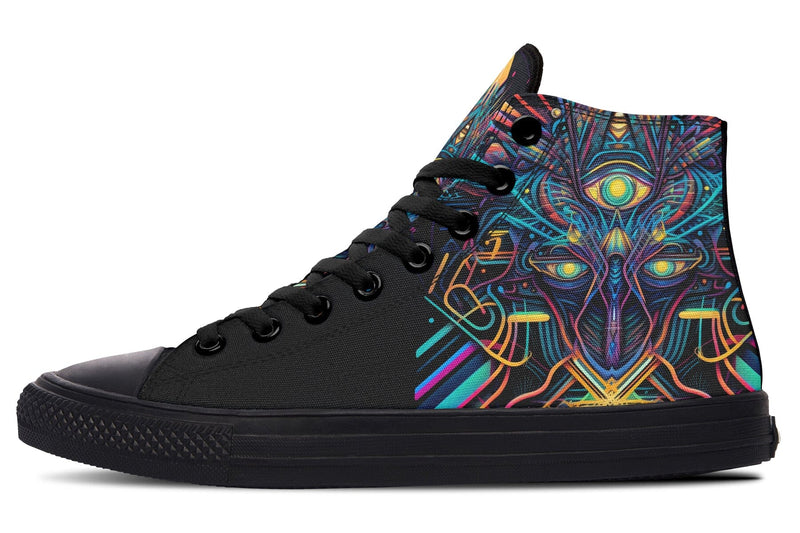 Third Eye High Top Shoes Hightops YWF 