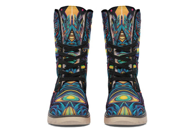 Third Eye Moon Boots Polarboots Electro Threads