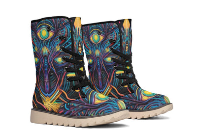 Third Eye Moon Boots Polarboots Electro Threads