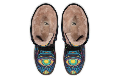 Third Eye Moon Boots Polarboots Electro Threads