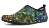 Trippy Constellation Barefoot Shoes Aquabarefootshoes YWF Women's Aqua Barefoot Shoes Black Sole US 3-4 / EU34-35