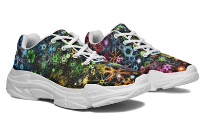 Trippy Constellation Chunky Shoes Chunkysneakers Electro Threads