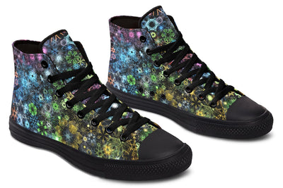 Trippy Constellation High Top Shoes Hightops YWF