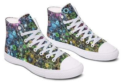 Trippy Constellation High Top Shoes Hightops YWF