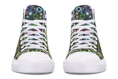 Trippy Constellation High Top Shoes Hightops YWF