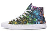 Trippy Constellation High Top Shoes Hightops YWF Women's Hightops White Sole US 5 / EU35.5