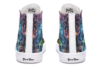 Trippy Constellation High Top Shoes Hightops YWF