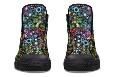 Trippy Constellation High Top Shoes Hightops YWF