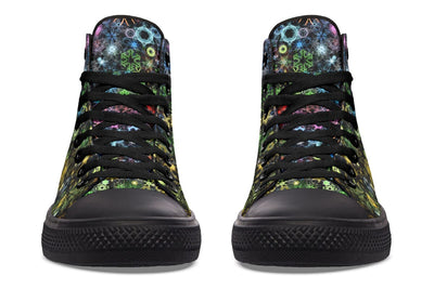 Trippy Constellation High Top Shoes Hightops YWF