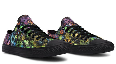 Trippy Constellation Low Top Shoes Lowtops Electro Threads