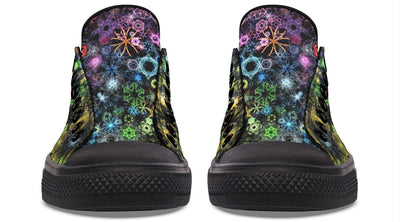 Trippy Constellation Low Top Shoes Lowtops Electro Threads