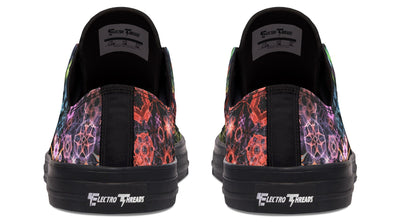 Trippy Constellation Low Top Shoes Lowtops Electro Threads