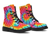 Tye Dye Combat Boots Boots YWF