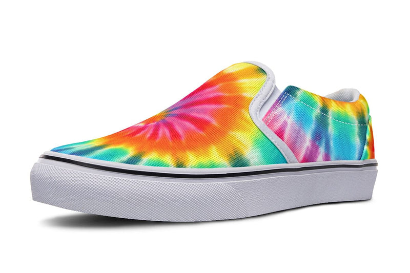 Tye Dye Slip on Shoes Slipons YWF 