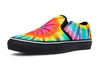 Tye Dye Slip on Shoes Slipons YWF